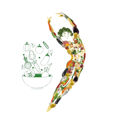 Aliments danseuse droite